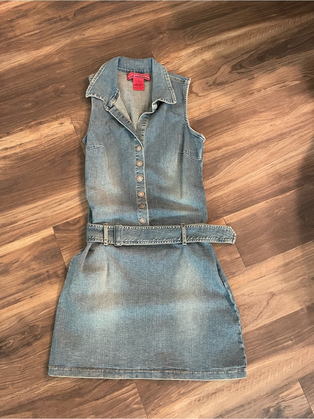 Hot Kiss Denim Mini Dress